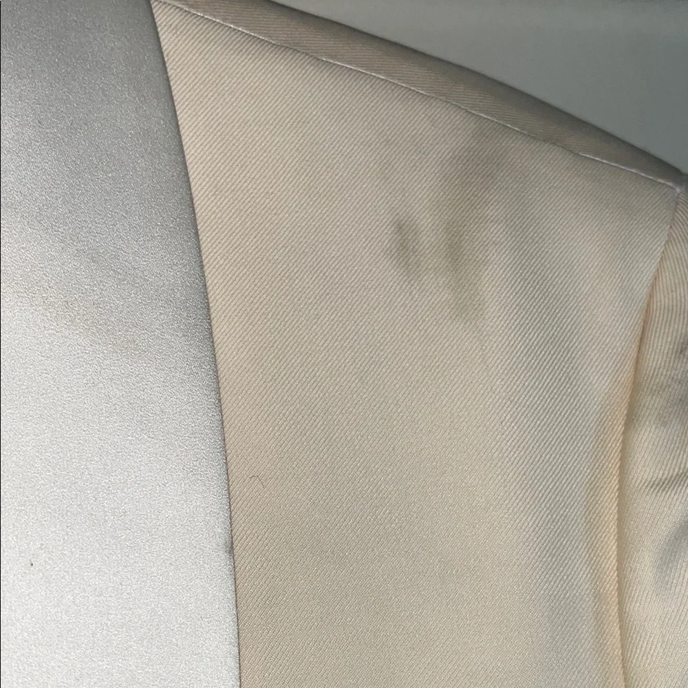 J. Crew Cream / White Tuxedo Blazer NWT 36R